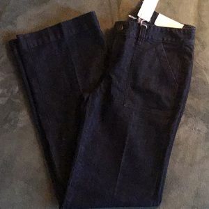 Loft denim modern trouser NWT